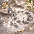 Set Elegancia Perla – Pulsera, Anillo y Aretes