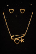 Set Amor Estelar – Collar y Aretes