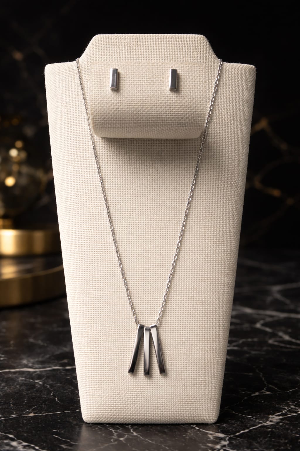Set Elegancia Minimalista – Collar y Aretes