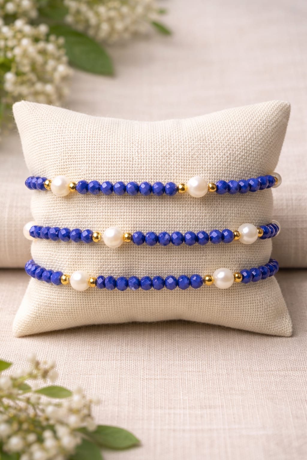 Pulsera Aura Marina Elegante
